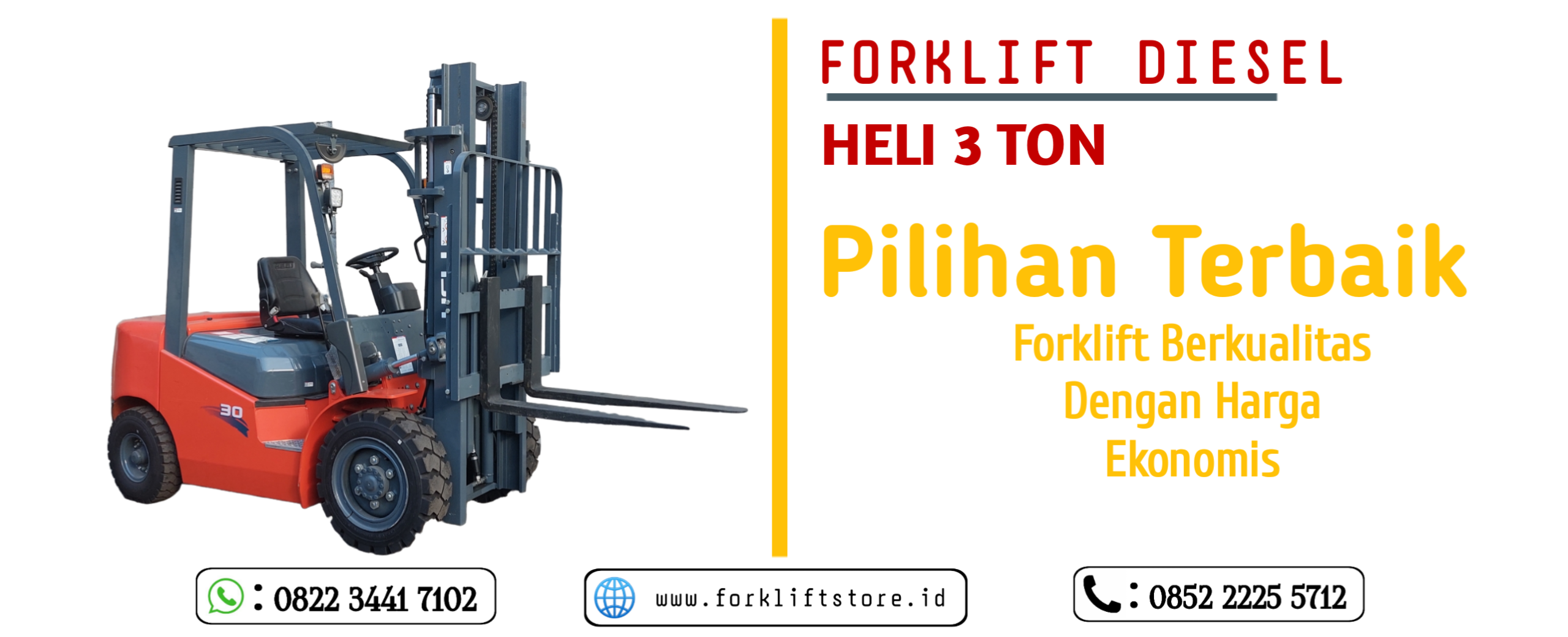 forklift diesel 3 ton di sidoarjo murah