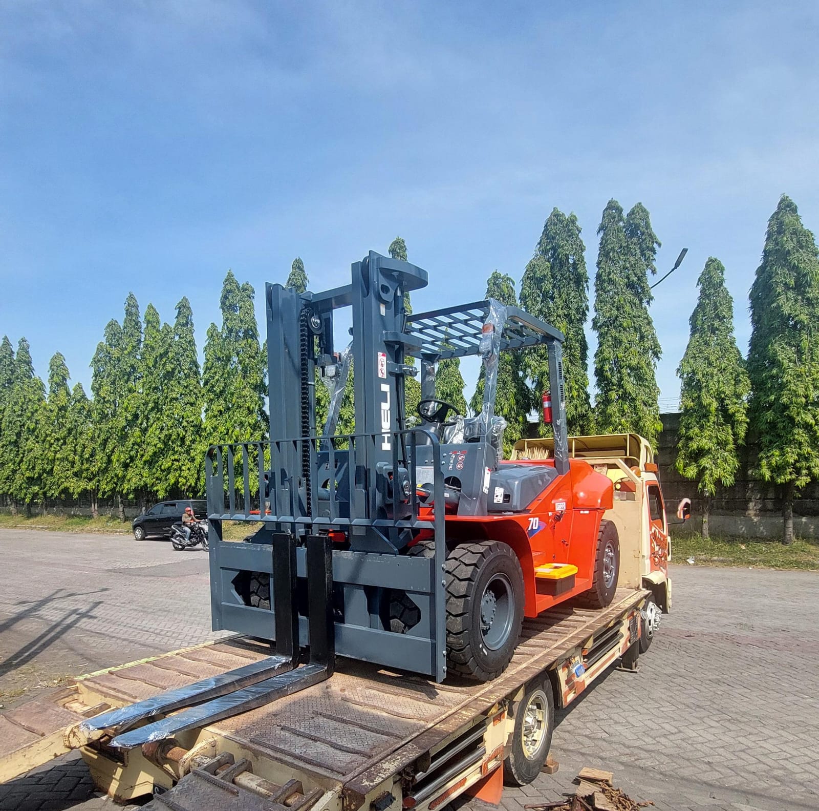 forklift 7 ton heli
