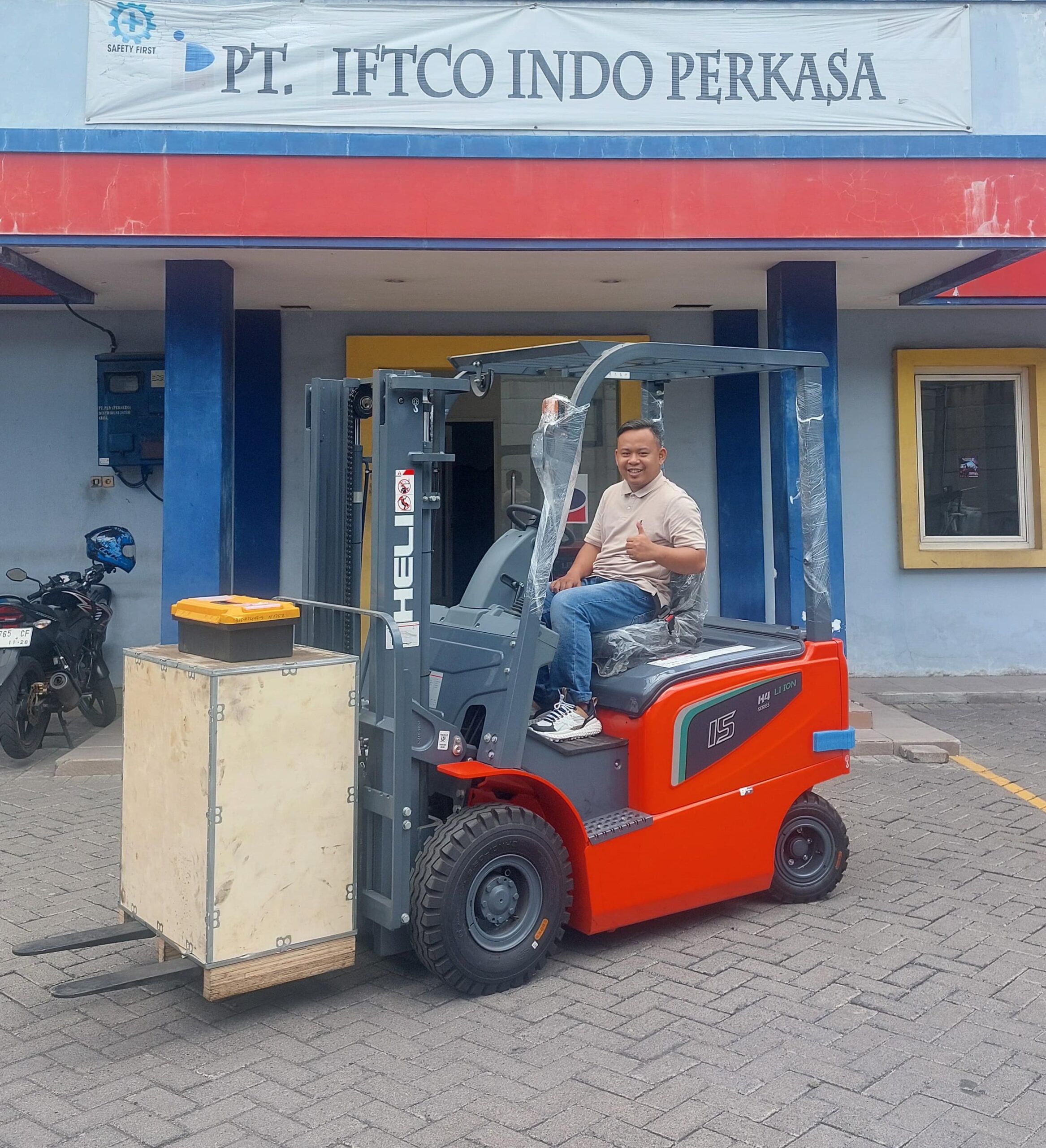 HELI Lithium Forklift 1,5 ton