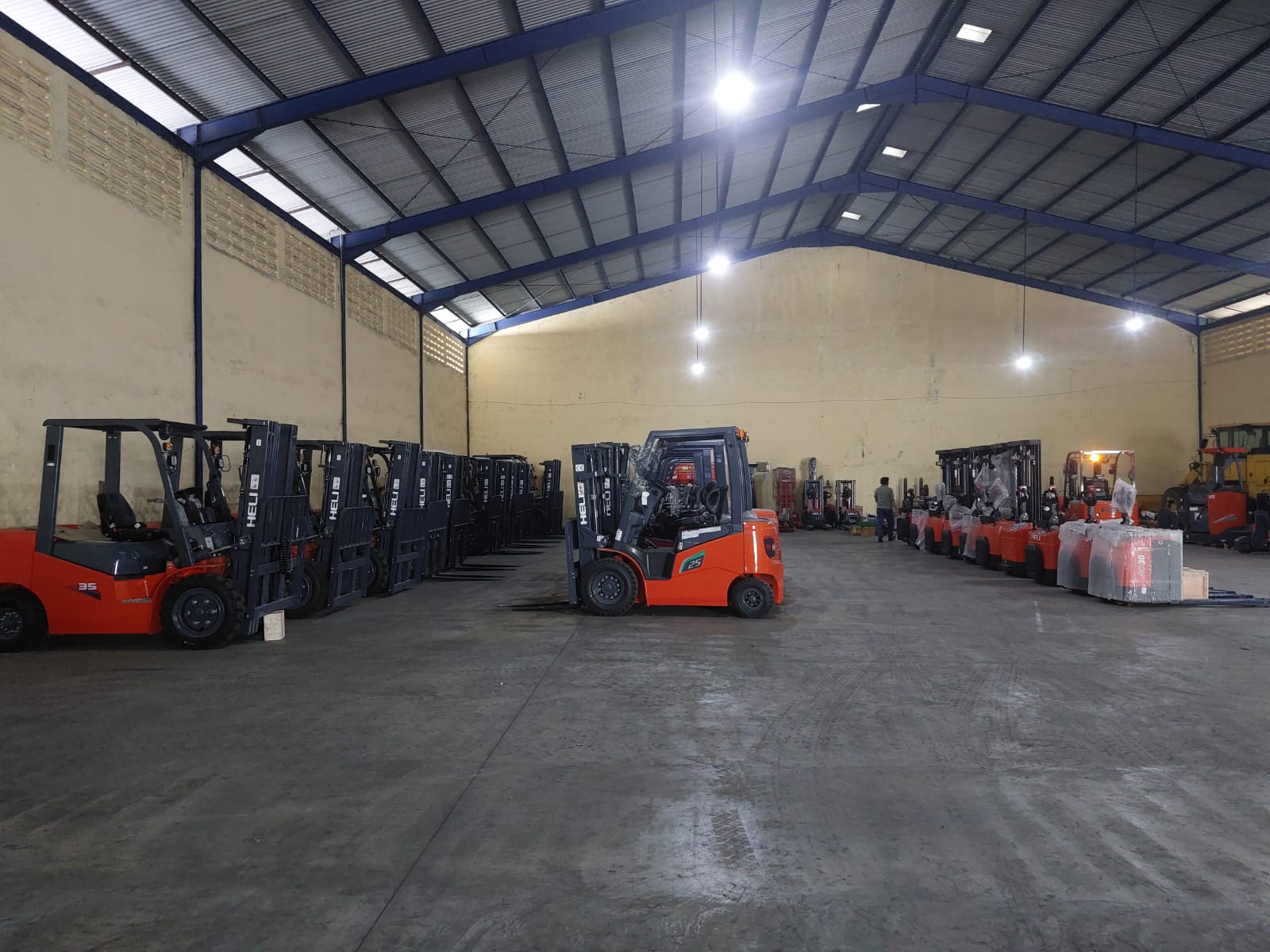 jual forklift heli