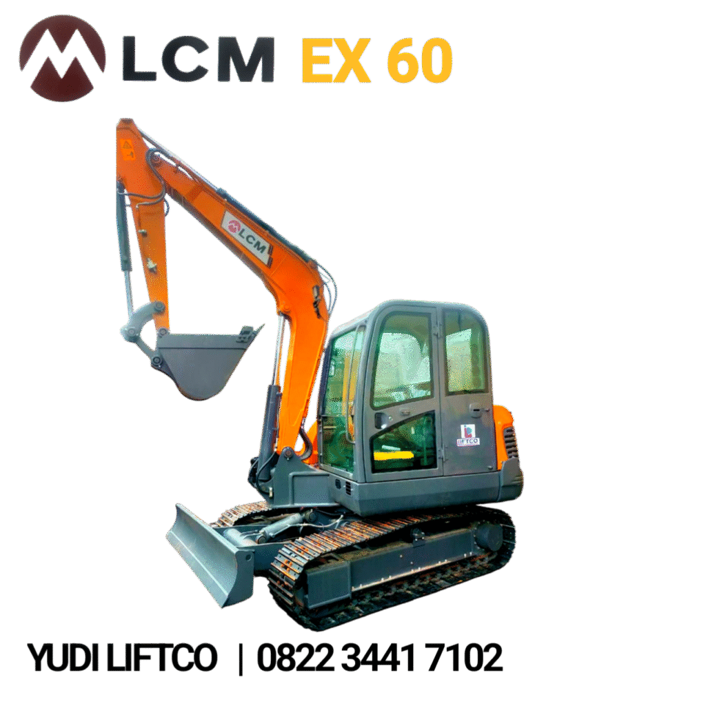 Jual Mini Excavator LCM EX60 - 6 Ton