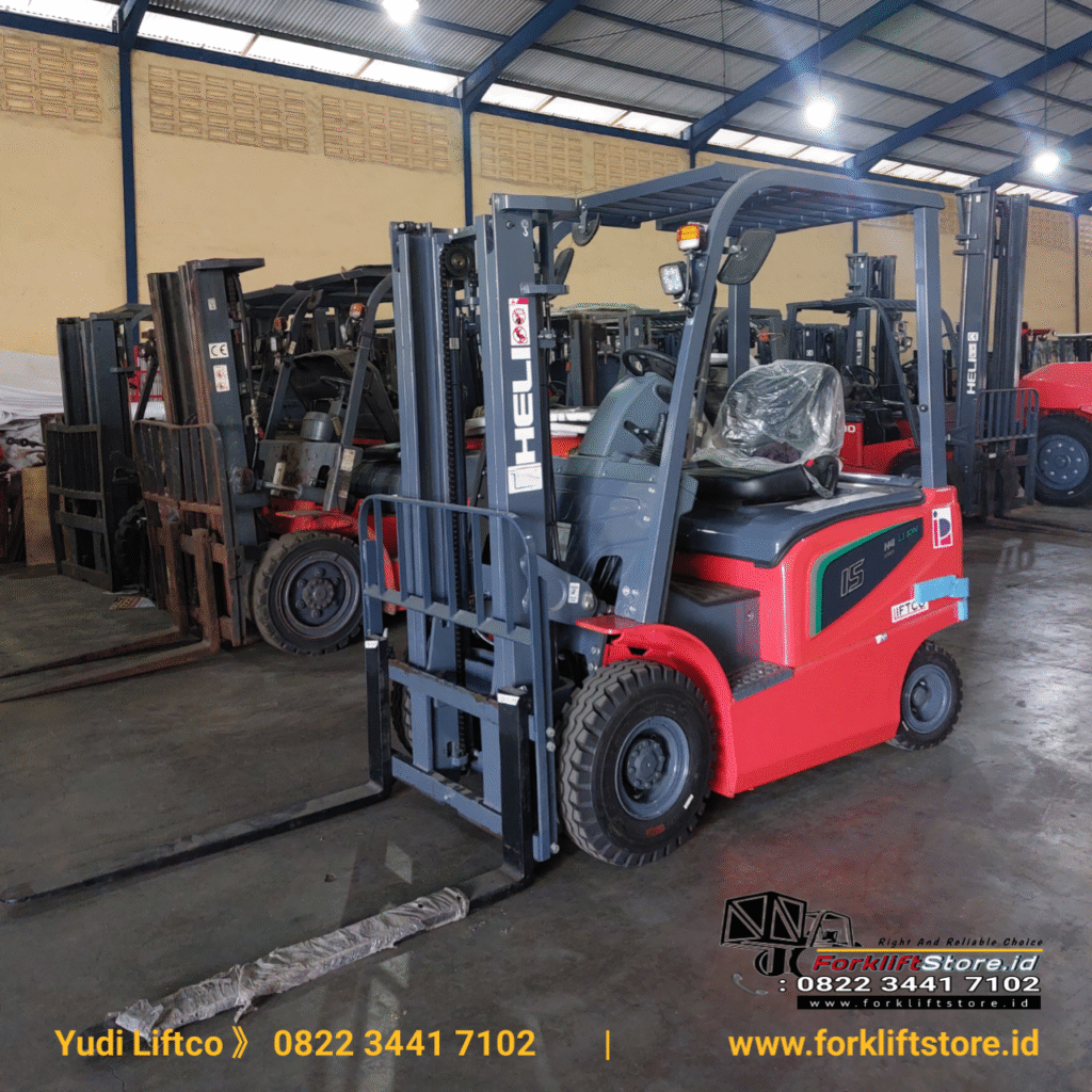 jual forklift elektrik HELI