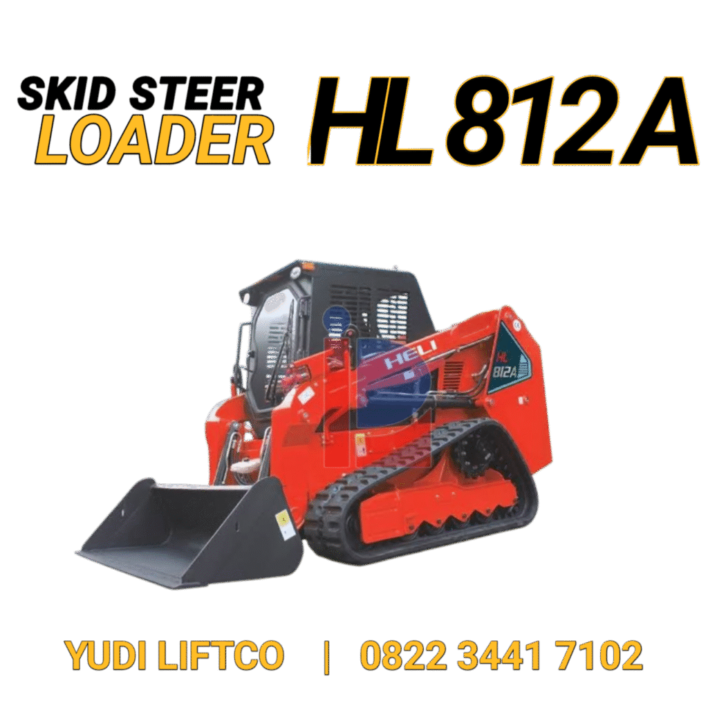skid steer loader track rubber pad HELI HL 812 A
