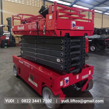 jual scissor lift 14 meter Mantall