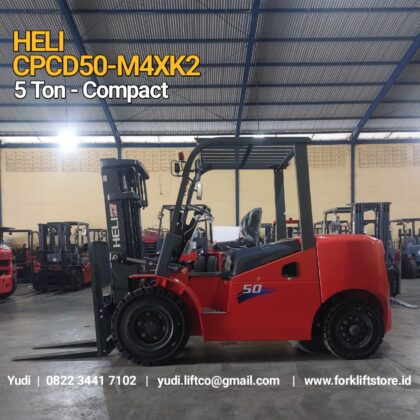 jual forklift 5 ton HELI CPCD50-M4XK2