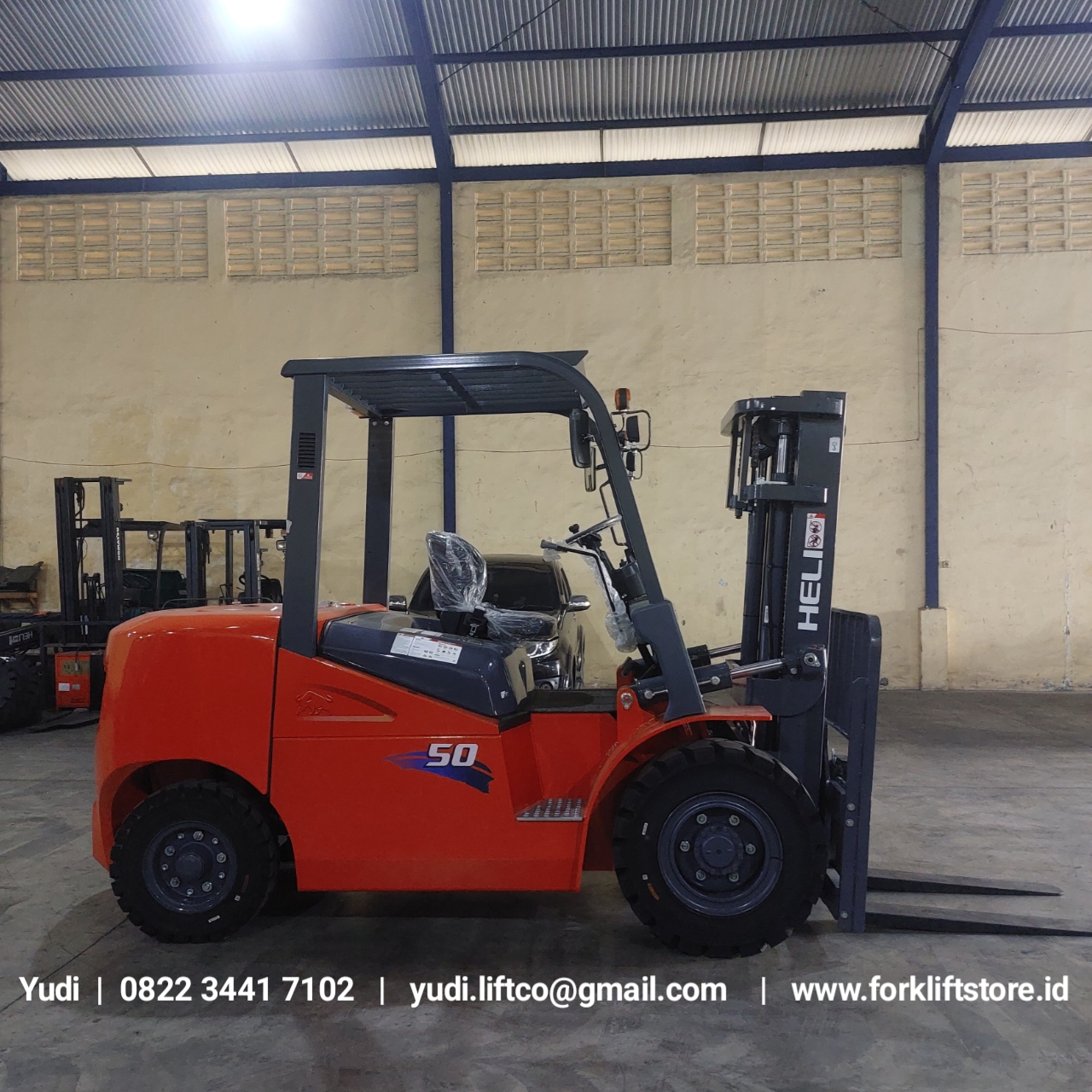 jual forklift 5 ton murah surabaya, semarang, tangerang