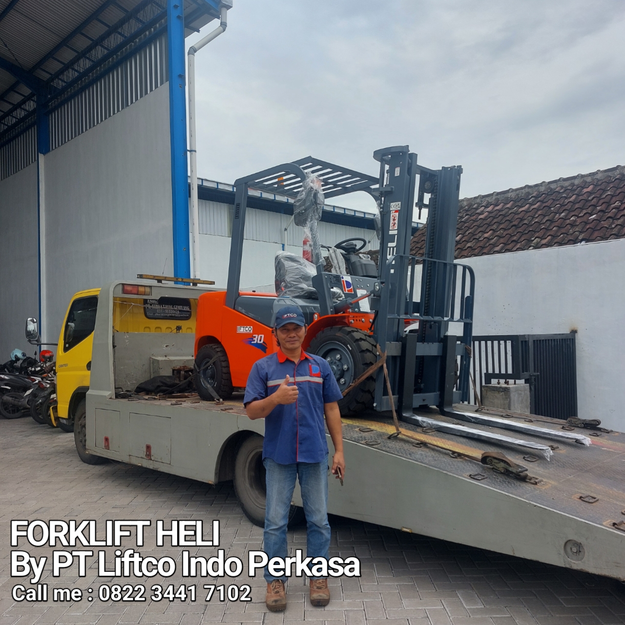 jual forklift 3 ton sidoarjo, tulangan termurah