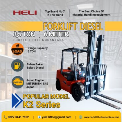 jual forklift 3,5 ton jambi